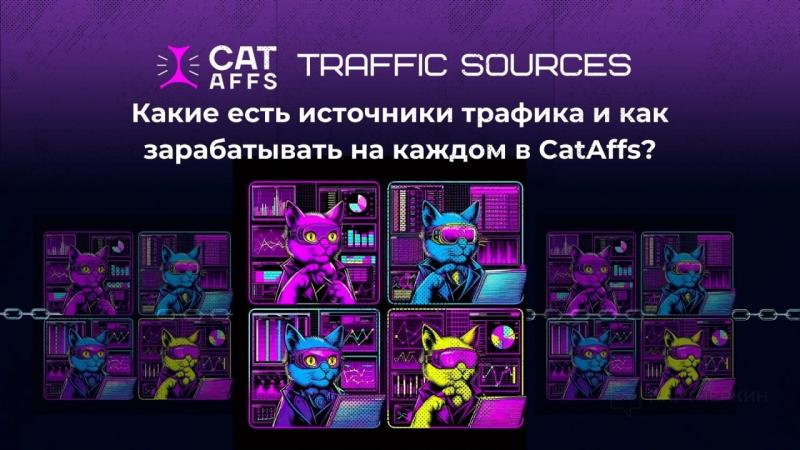 Источники трафика и как на них зарабатывать в CatAffs. Список бесплатных и платных источников 